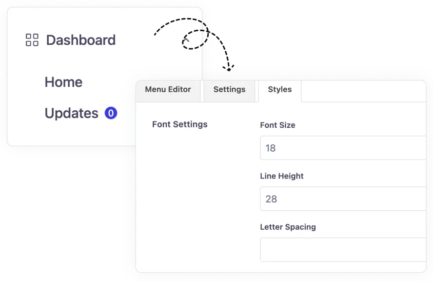 Change WordPress Admin font size